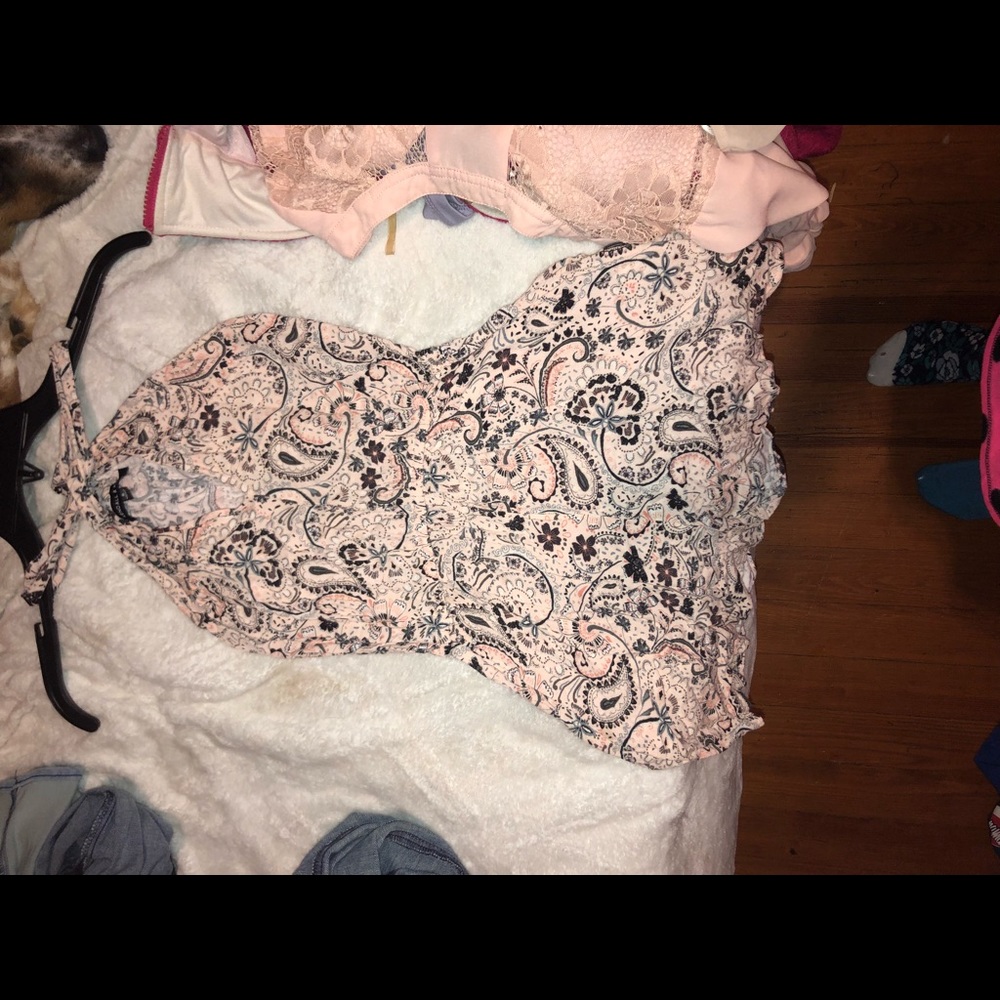 Kendal and Kylie halter top romper
